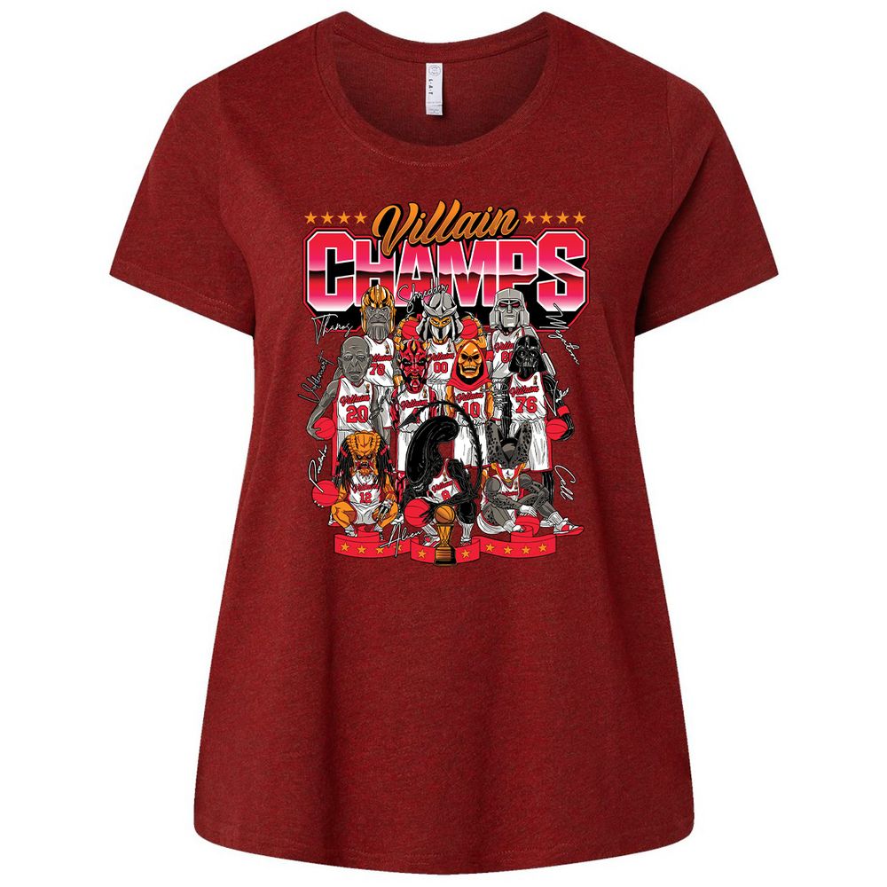 Ladies Curvy Jersey - 44GNBFDP - Cardinal - 10