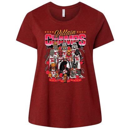 Ladies Curvy Jersey - 44GNBFDP - Cardinal - 10