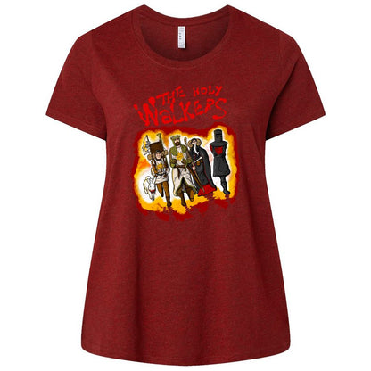 Ladies Curvy Jersey - HE9QTD43 - Cardinal - 10