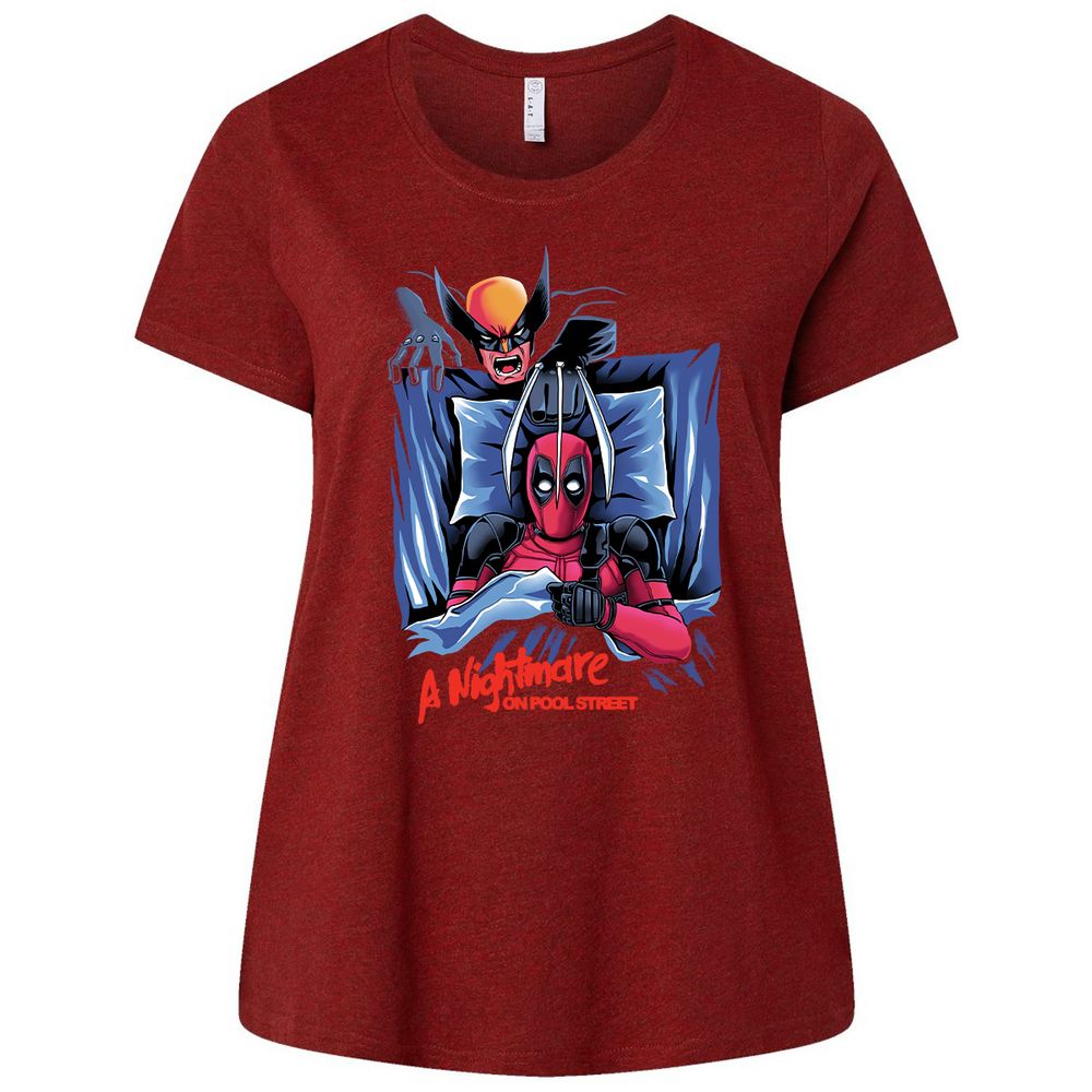 Ladies Curvy Jersey - NBVEWHHF - Cardinal - 10