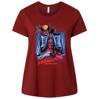 Ladies Curvy Jersey - NBVEWHHF - Cardinal - 10