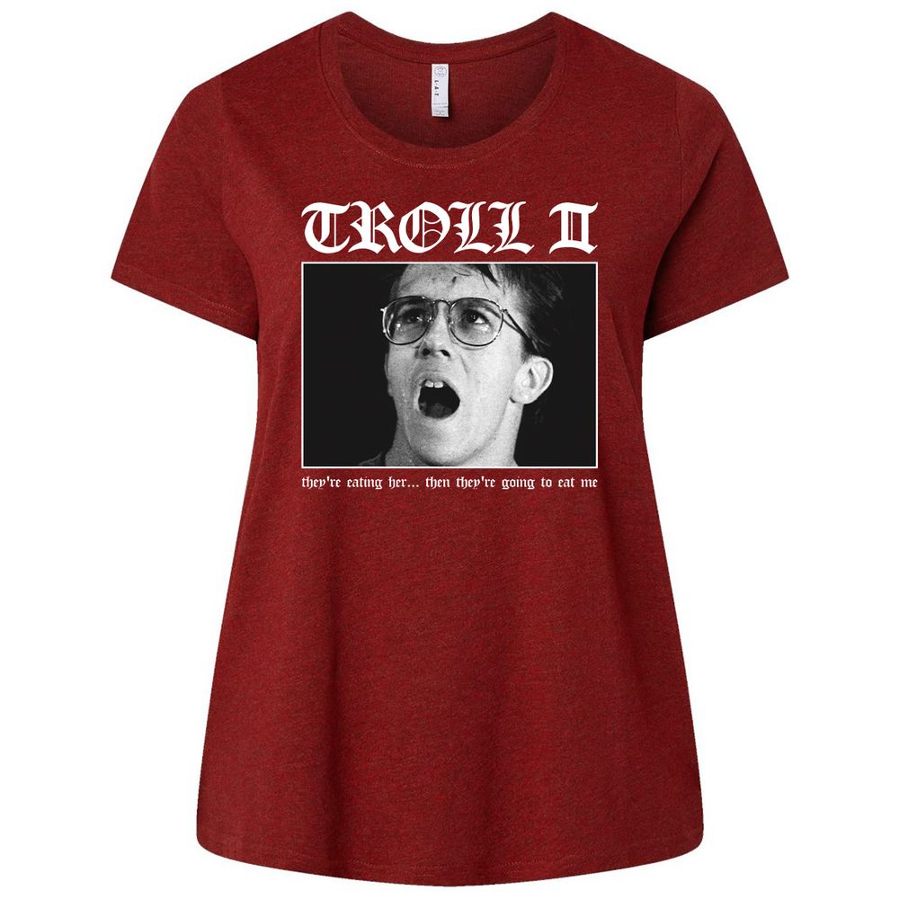 Ladies Curvy Jersey - TYBSMV8Q - Cardinal - 10