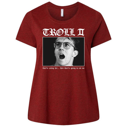 Ladies Curvy Jersey - TYBSMV8Q - Cardinal - 10