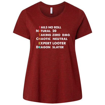 Ladies Curvy Jersey - 95KRZMPF - Cardinal - 10