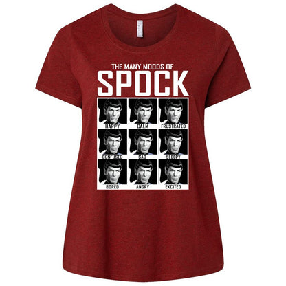 Ladies Curvy Jersey - AELQUUWZ - Cardinal - 10