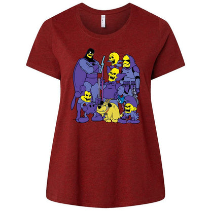 Ladies Curvy Jersey - FDDQD3QQ - Cardinal - 10