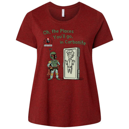 Ladies Curvy Jersey - B8X3N1RT - Cardinal - 10