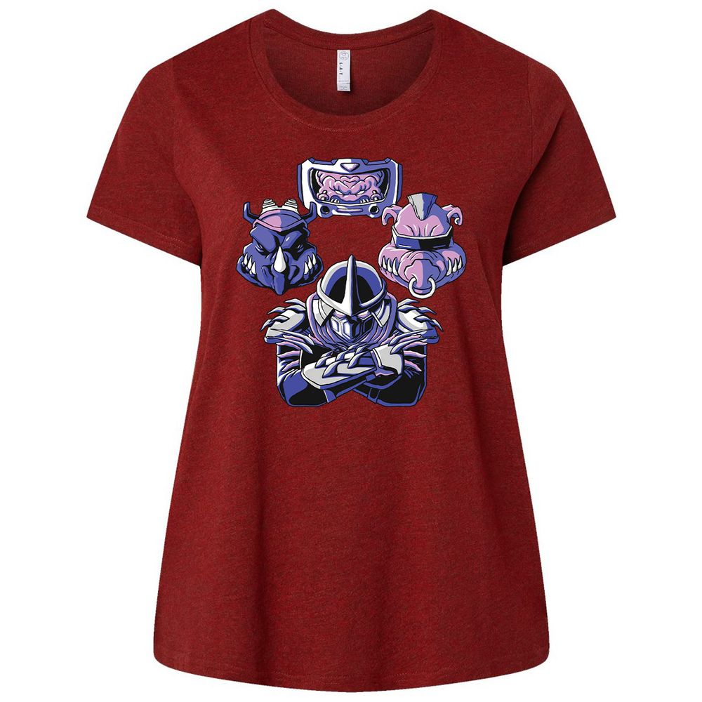 Ladies Curvy Jersey - QLAUA6G2 - Cardinal - 10