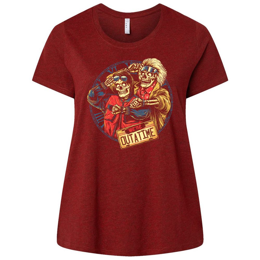 Ladies Curvy Jersey - 325PQW2X - Cardinal - 10