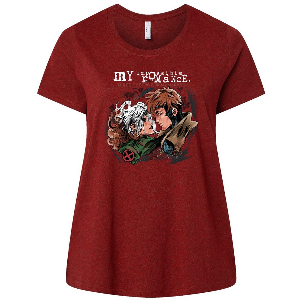 Ladies Curvy Jersey - VEAHGR6V - Cardinal - 10