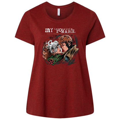 Ladies Curvy Jersey - VEAHGR6V - Cardinal - 10