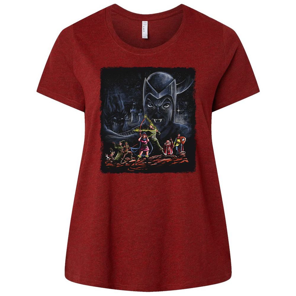 Ladies Curvy Jersey - 483KA5ZR - Cardinal - 10