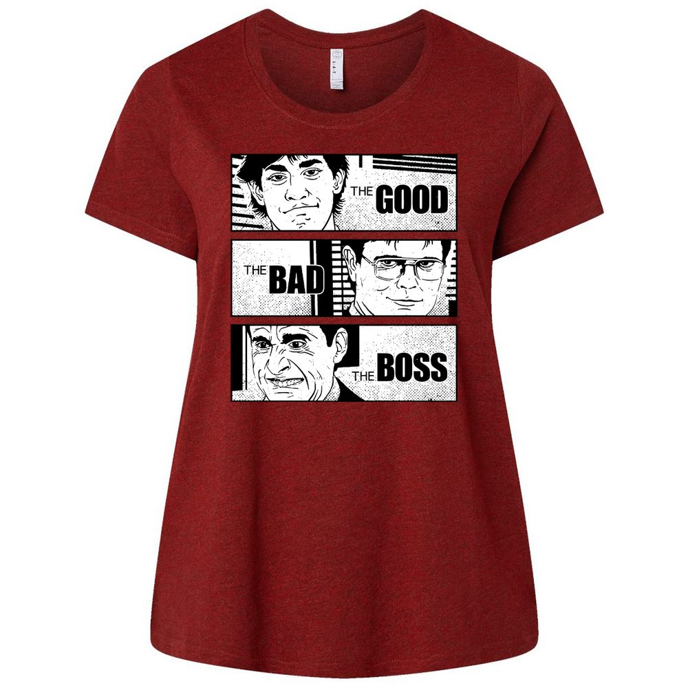 Ladies Curvy Jersey - LGLWFQW9 - Cardinal - 10