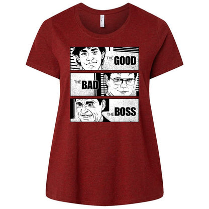 Ladies Curvy Jersey - LGLWFQW9 - Cardinal - 10