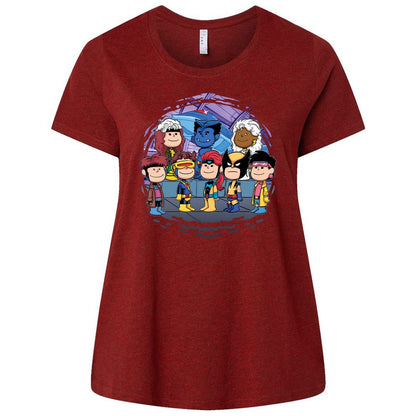 Ladies Curvy Jersey - MS1F6U1H - Cardinal - 10