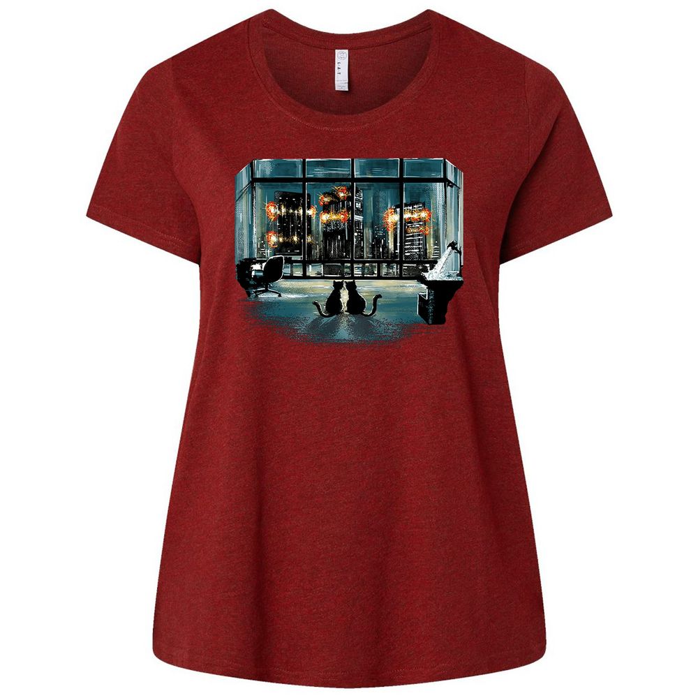 Ladies Curvy Jersey - 2VANSRHE - Cardinal - 10