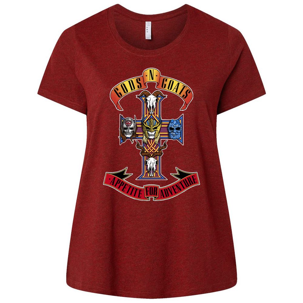 Ladies Curvy Jersey - ANRDPQBZ - Cardinal - 10