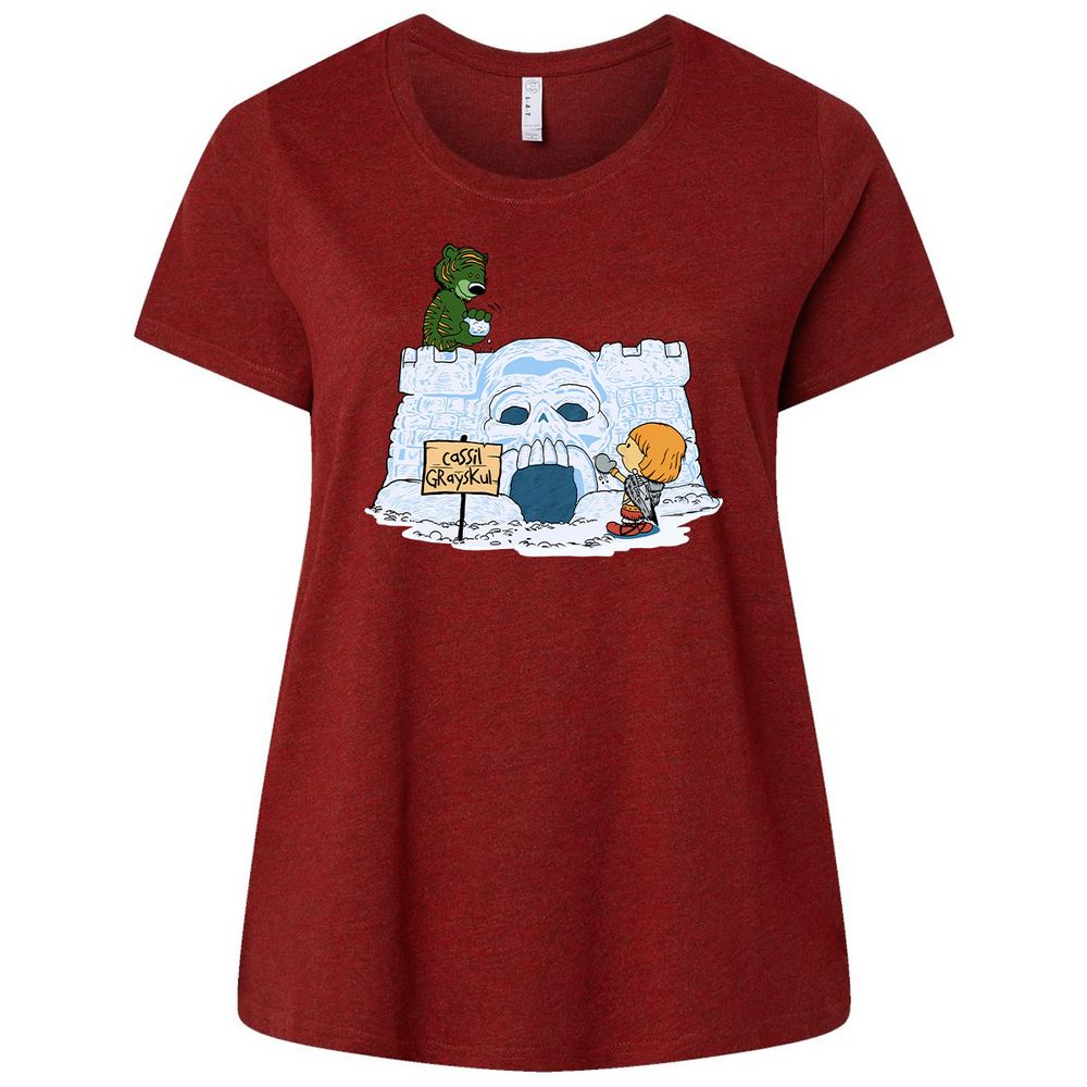 Ladies Curvy Jersey - BSL3RHBY - Cardinal - 10