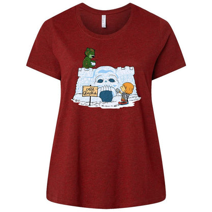 Ladies Curvy Jersey - BSL3RHBY - Cardinal - 10