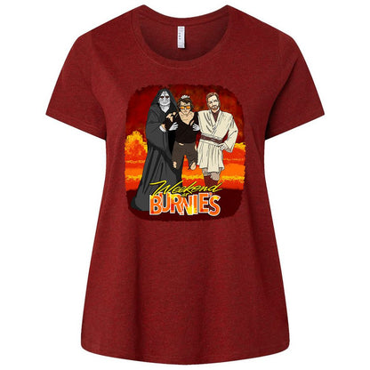 Ladies Curvy Jersey - SNKFWMZJ - Cardinal - 10