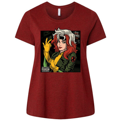 Ladies Curvy Jersey - YL1GM6WL - Cardinal - 10