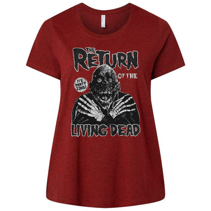 Ladies Curvy Jersey - MKRJXTPL - Cardinal - 10