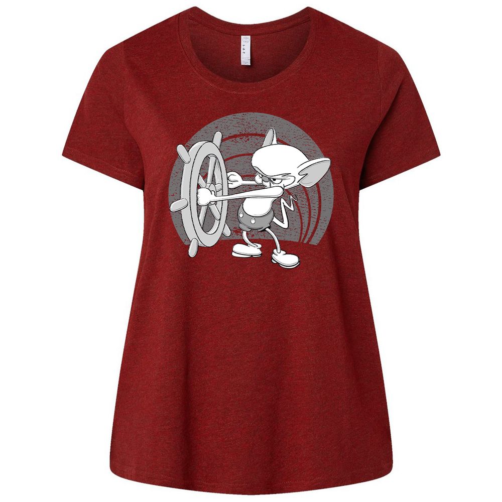 Ladies Curvy Jersey - EYDUM9TL - Cardinal - 10