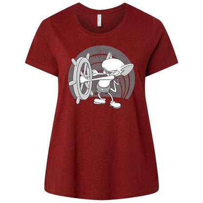 Ladies Curvy Jersey - EYDUM9TL - Cardinal - 10