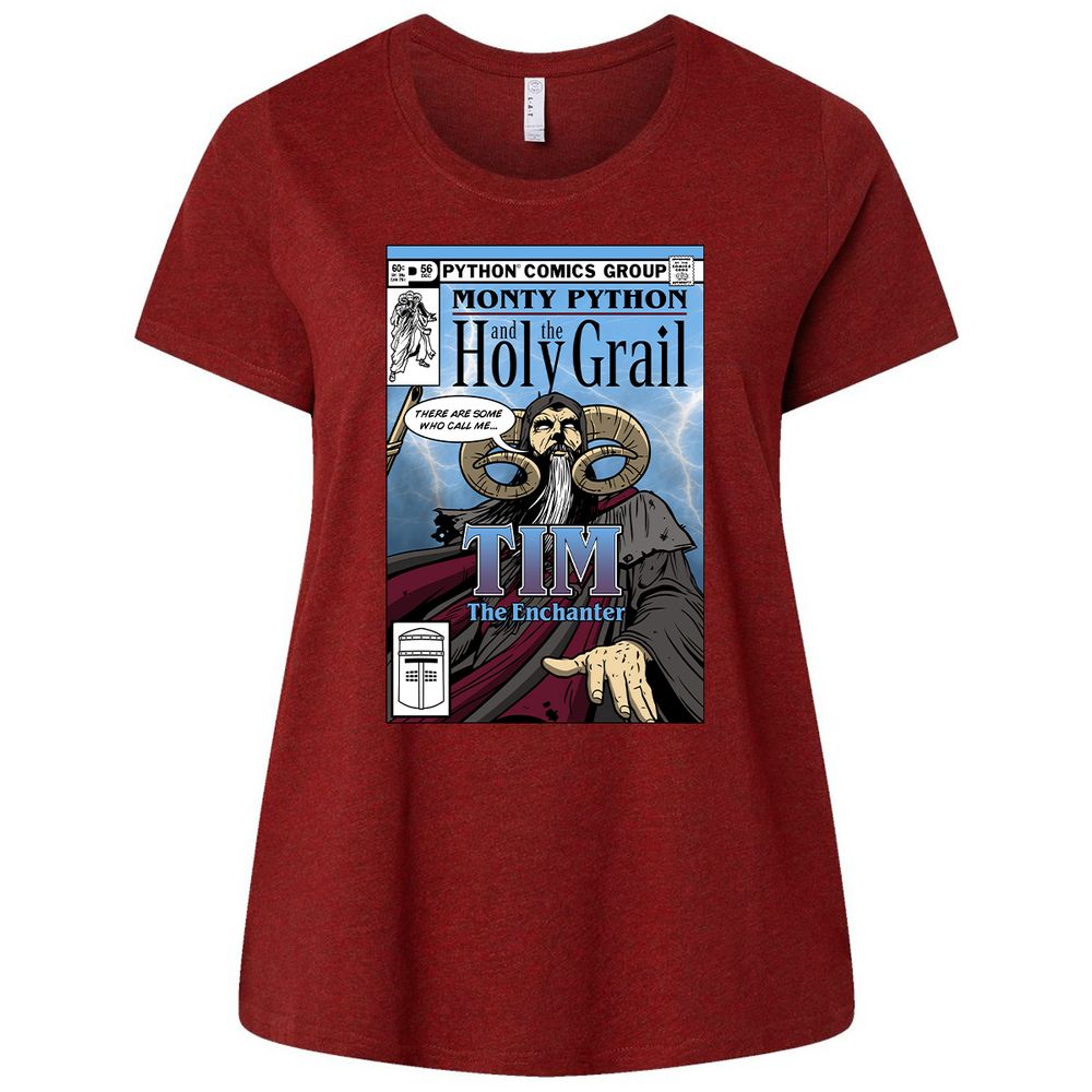 Ladies Curvy Jersey - XQX64XEH - Cardinal - 10