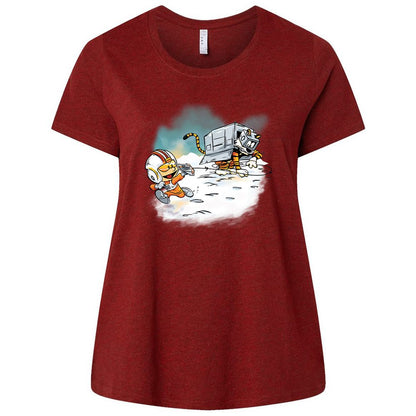 Ladies Curvy Jersey - 9CAUKCZ3 - Cardinal - 10