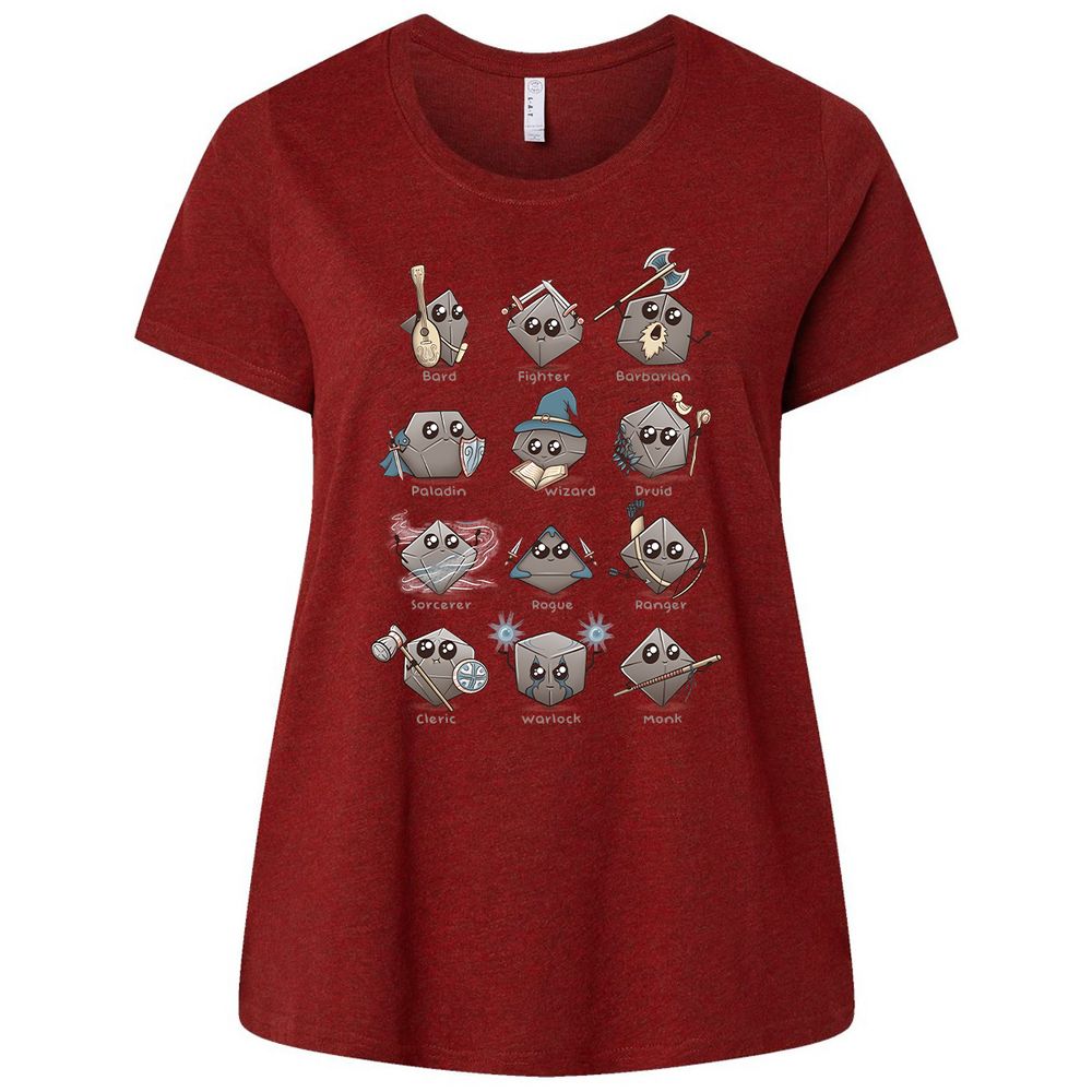 Ladies Curvy Jersey - N3C6B4QB - Cardinal - 10