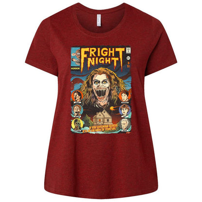 Ladies Curvy Jersey - HYSWKZ6J - Cardinal - 10