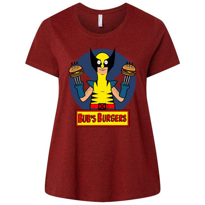 Ladies Curvy Jersey - 55375HVQ - Cardinal - 10