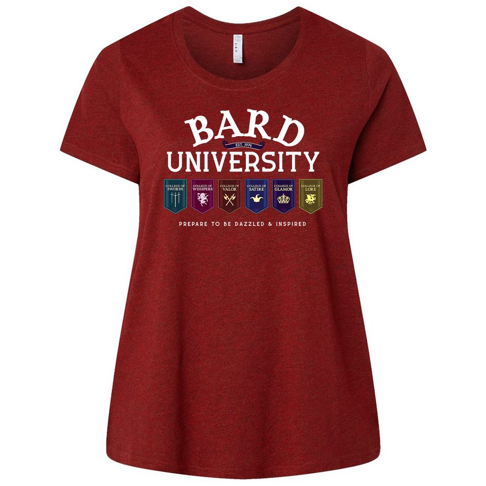 Ladies Curvy Jersey - 5A4ME94U - Cardinal - 10