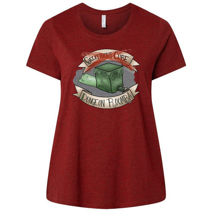 Ladies Curvy Jersey - X9JX851T - Cardinal - 10