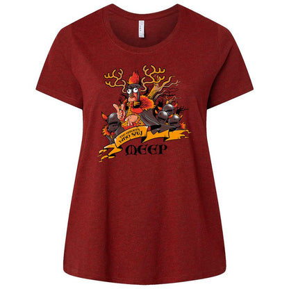 Ladies Curvy Jersey - 4SPL8JMM - Cardinal - 10