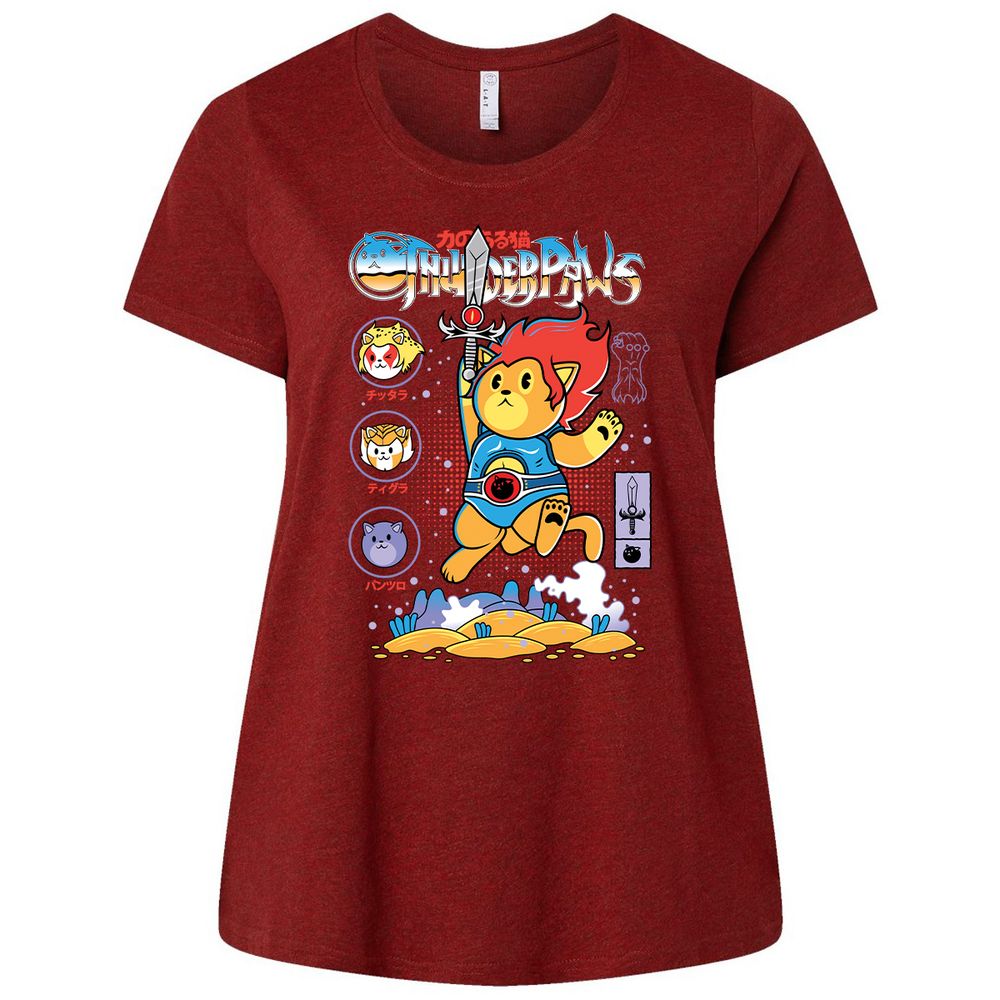 Ladies Curvy Jersey - AKNKJWJE - Cardinal - 10