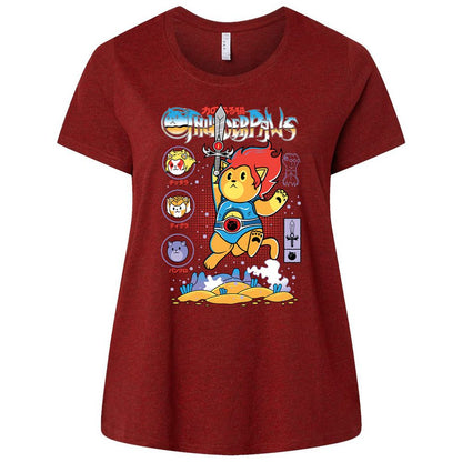 Ladies Curvy Jersey - AKNKJWJE - Cardinal - 10