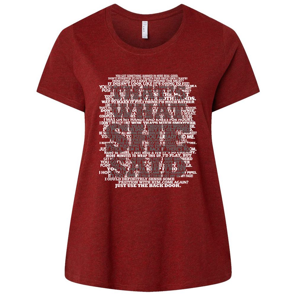 Ladies Curvy Jersey - B5V21XDV - Cardinal - 10