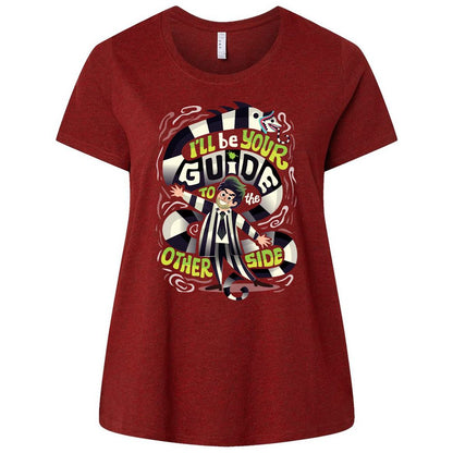 Ladies Curvy Jersey - XVEMGA9M - Cardinal - 10