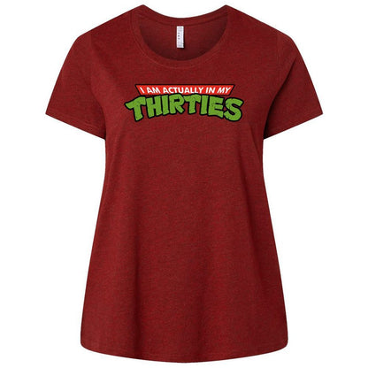 Ladies Curvy Jersey - 8V3QWZVC - Cardinal - 10