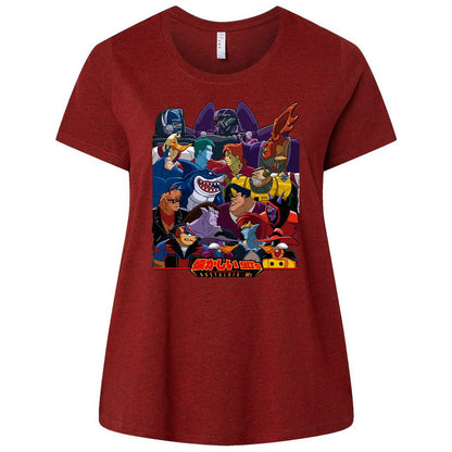 Ladies Curvy Jersey - BH8C8ALX - Cardinal - 10