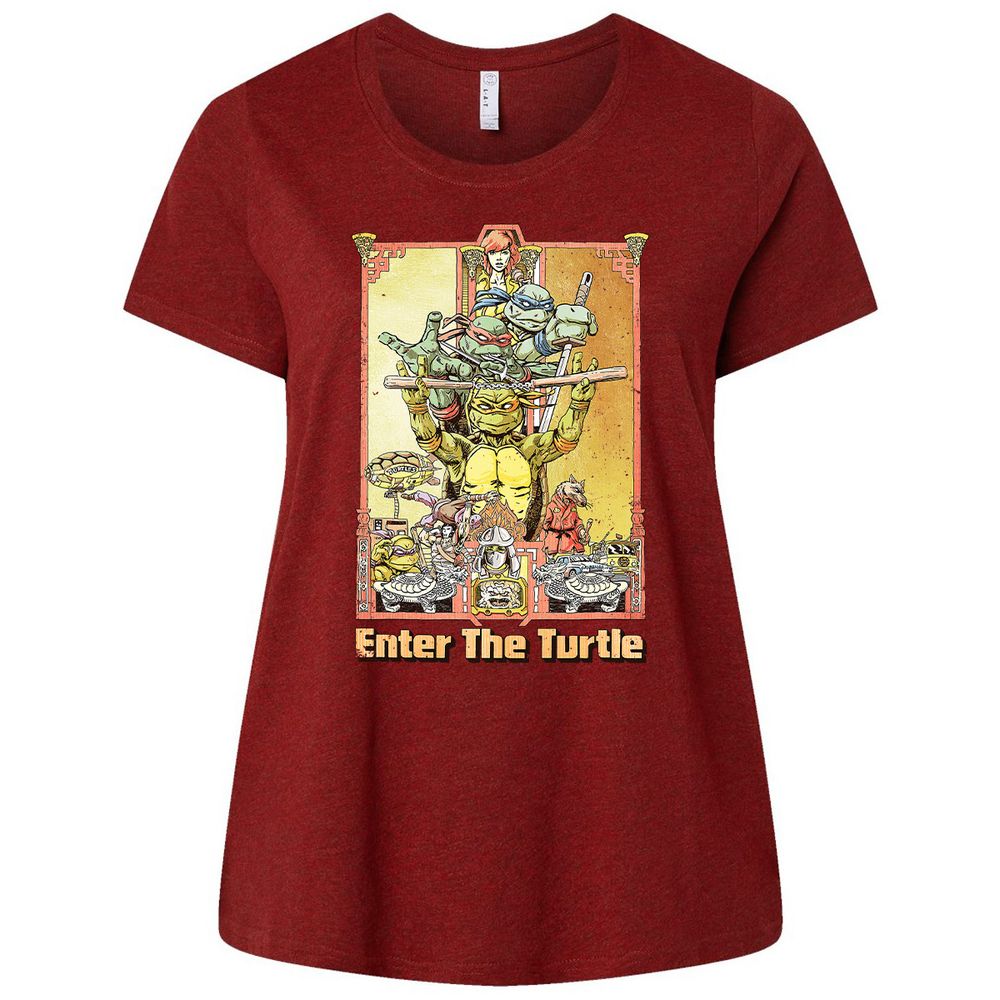 Ladies Curvy Jersey - Z7RKGGXQ - Cardinal - 10