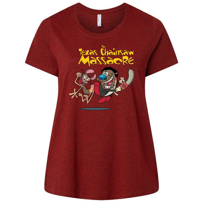 Ladies Curvy Jersey - P2UWQ5HF - Cardinal - 10