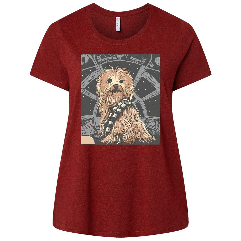 Ladies Curvy Jersey - RQL12NUQ - Cardinal - 10