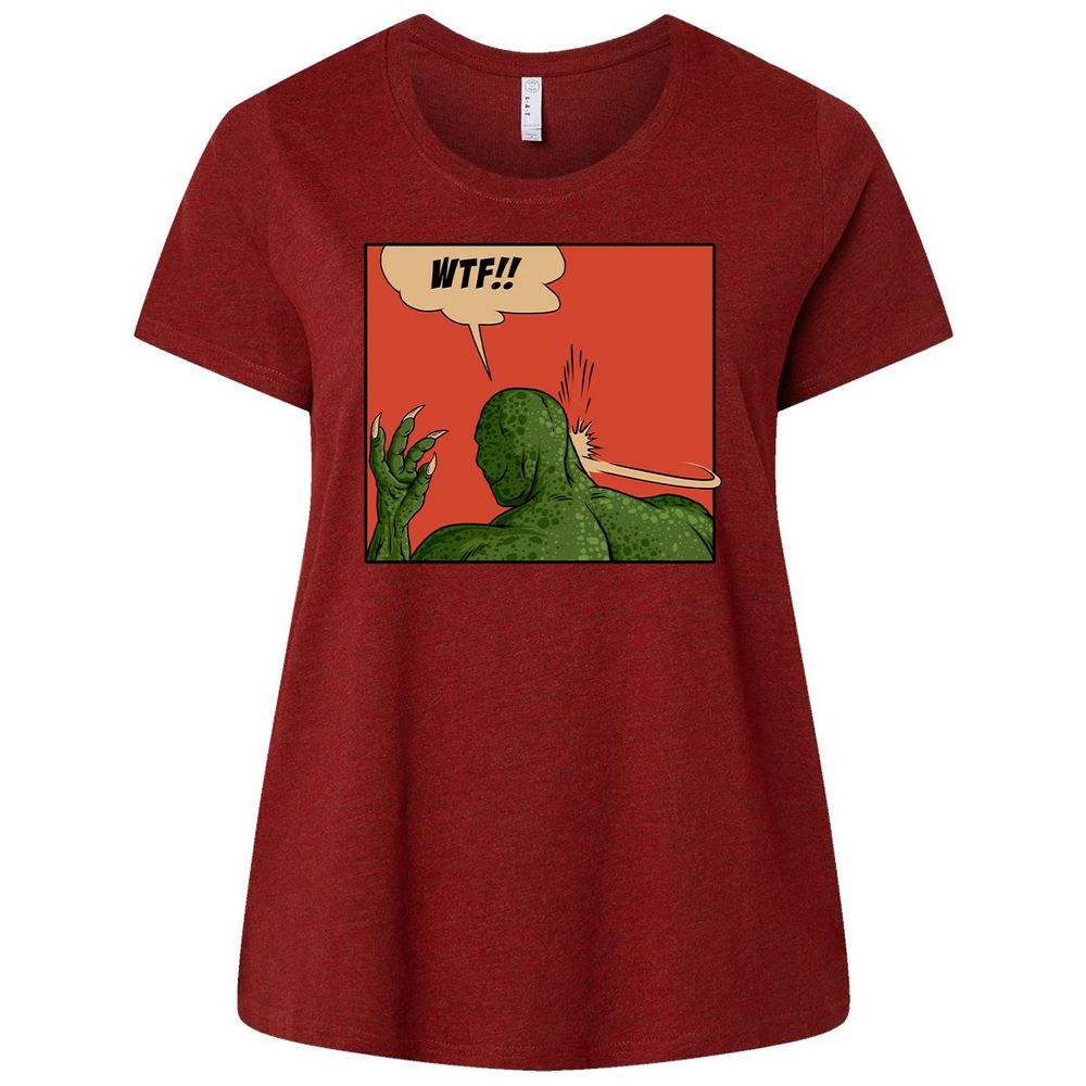 Ladies Curvy Jersey - 9TSV2NUZ - Cardinal - 10