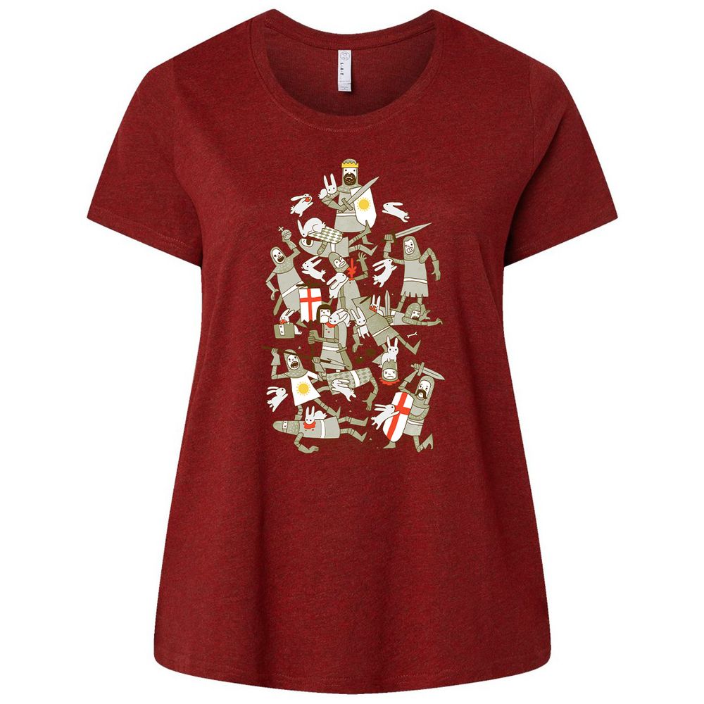 Ladies Curvy Jersey - JYGU2CLY - Cardinal - 10