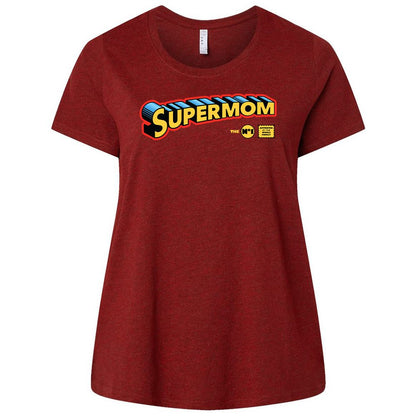 Ladies Curvy Jersey - 7ZS5Q3WQ - Cardinal - 10