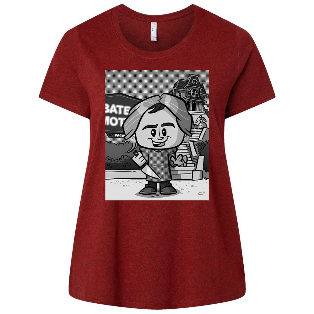 Ladies Curvy Jersey - CH5QEYNH - Cardinal - 10