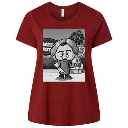 Ladies Curvy Jersey - CH5QEYNH - Cardinal - 10